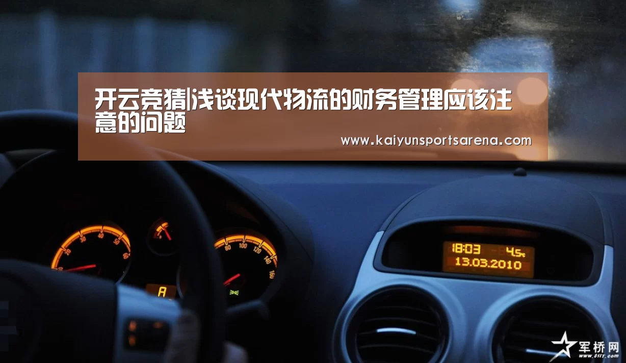 开云竞猜|浅谈现代物流的财务管理应该注意的问题(图4) 开云下载