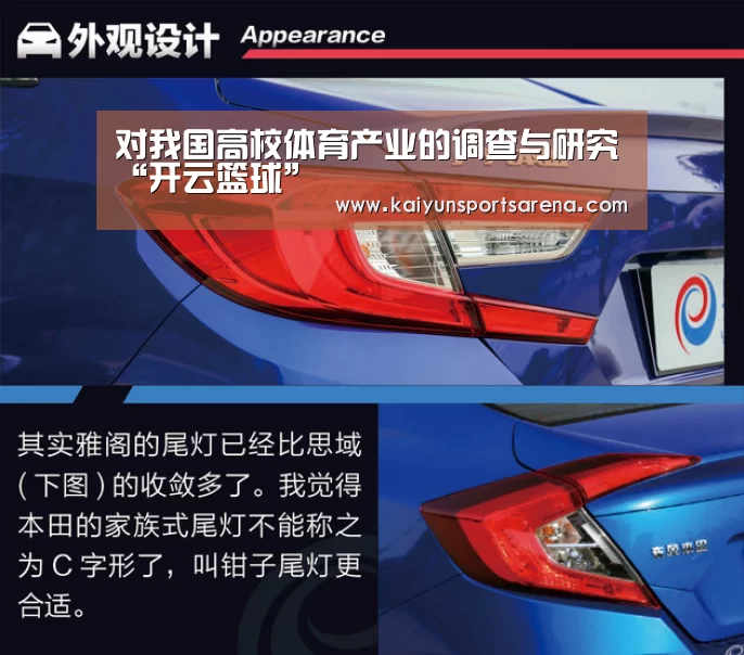 对我国高校体育产业的调查与研究“开云篮球”